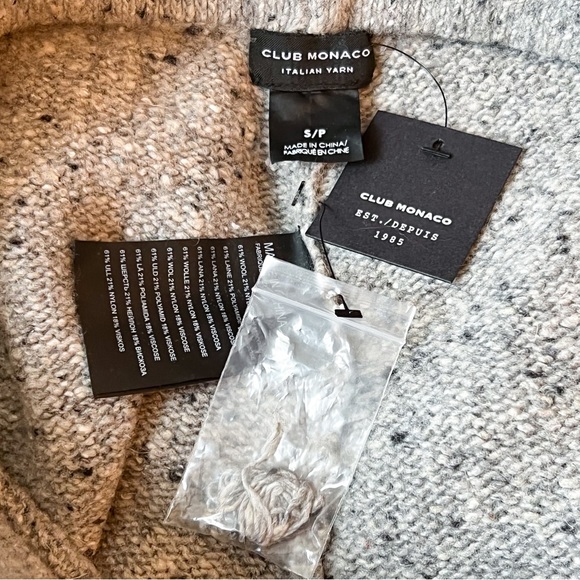 Club Monaco Calyanne Pant in Light Heather Gray - Picture 10 of 10